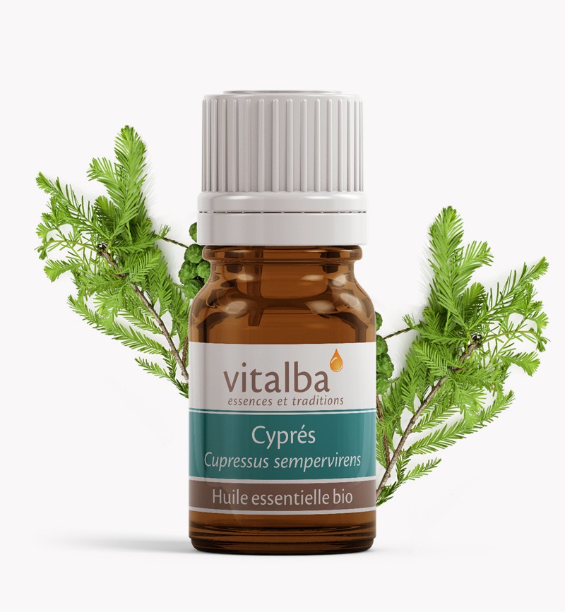 L'huile essentielle de cyprès bio Salvia